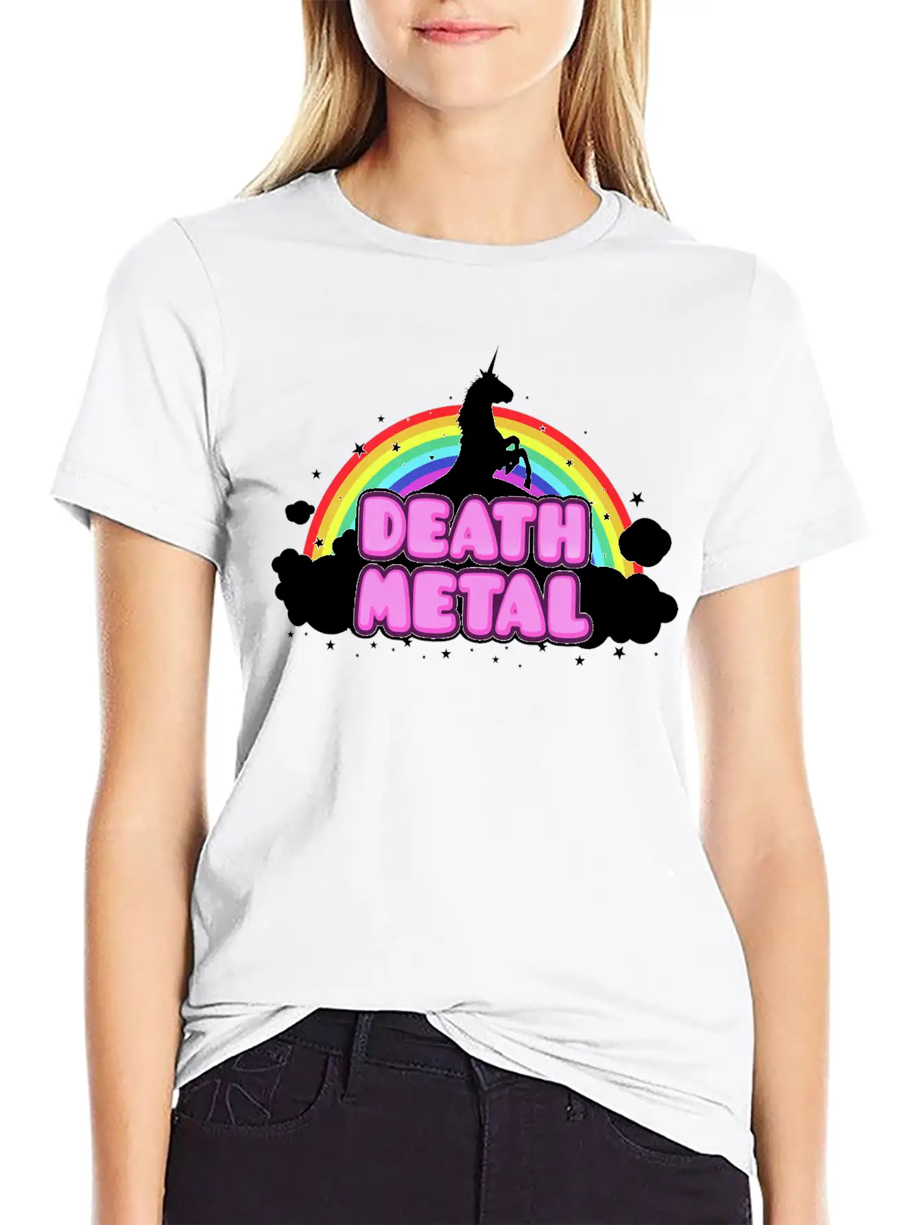 HEAVY METAL PARODY Unisex Short Sleeve Soft Cotton T-Shirt – Casual Everyday Wear