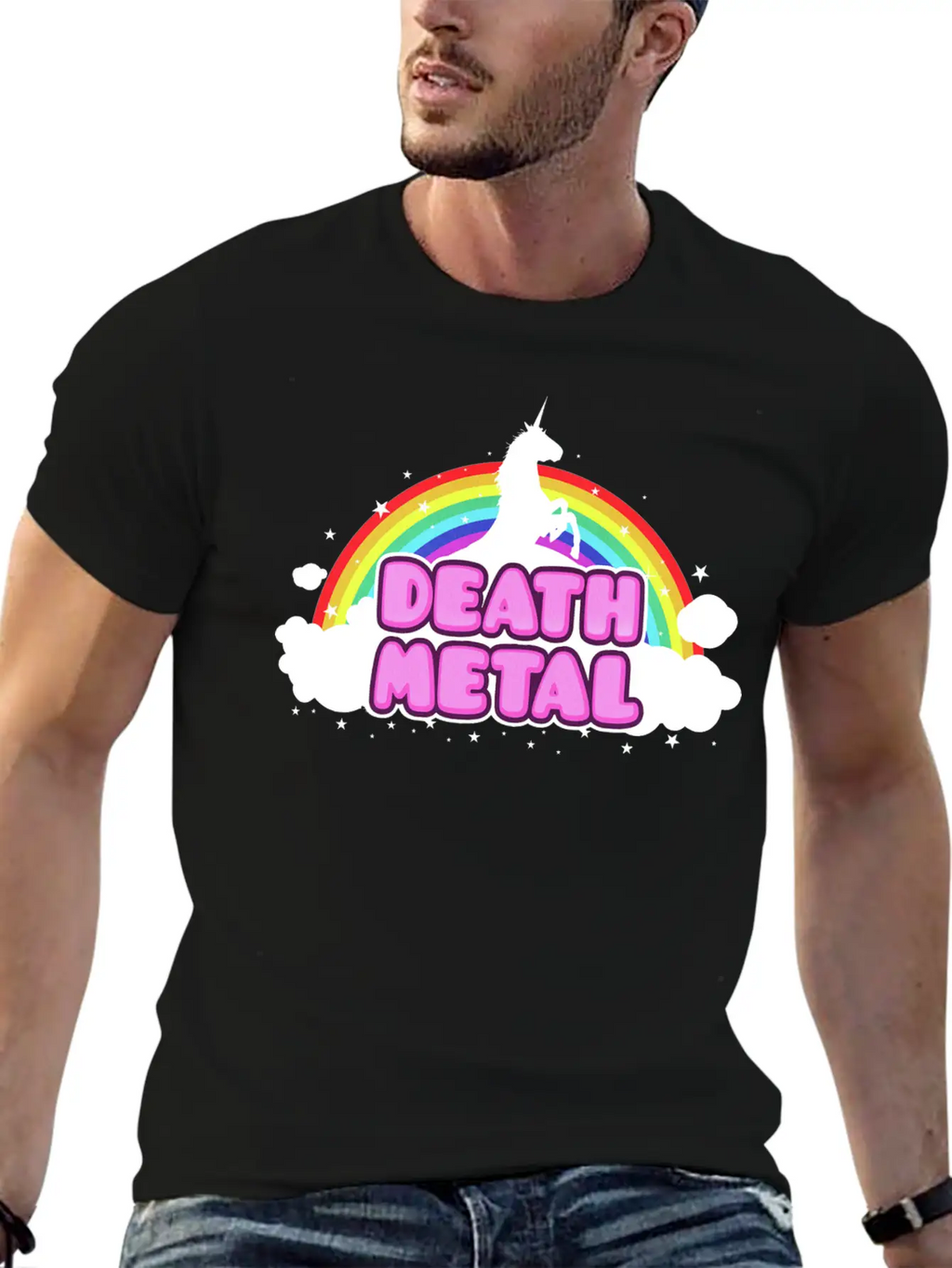 HEAVY METAL PARODY Unisex Short Sleeve Soft Cotton T-Shirt – Casual Everyday Wear