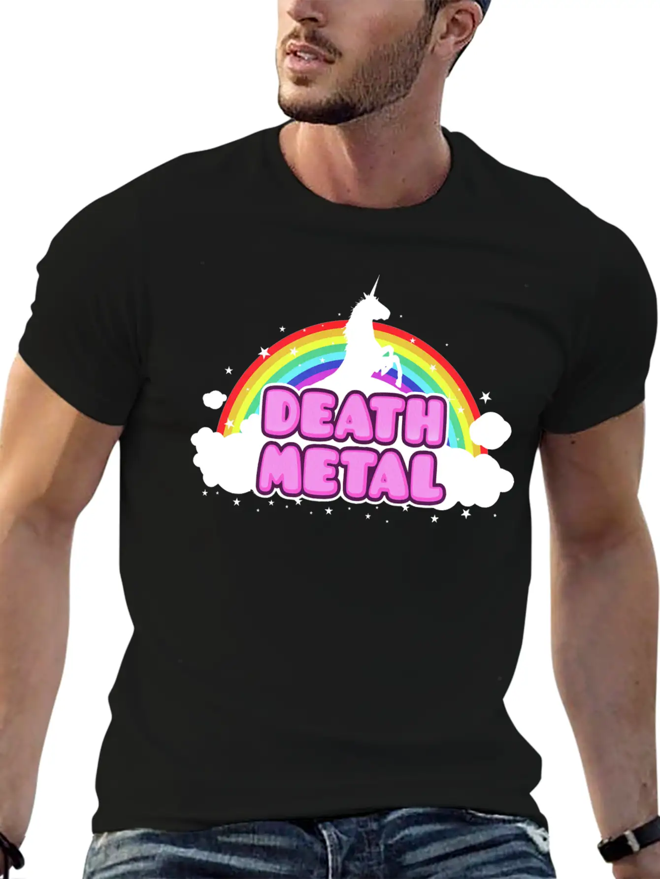HEAVY METAL PARODY Unisex Short Sleeve Soft Cotton T-Shirt – Casual Everyday Wear