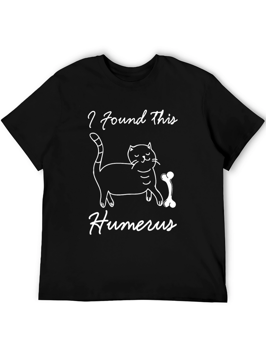 Funny Cat & Bone Humor T-Shirt