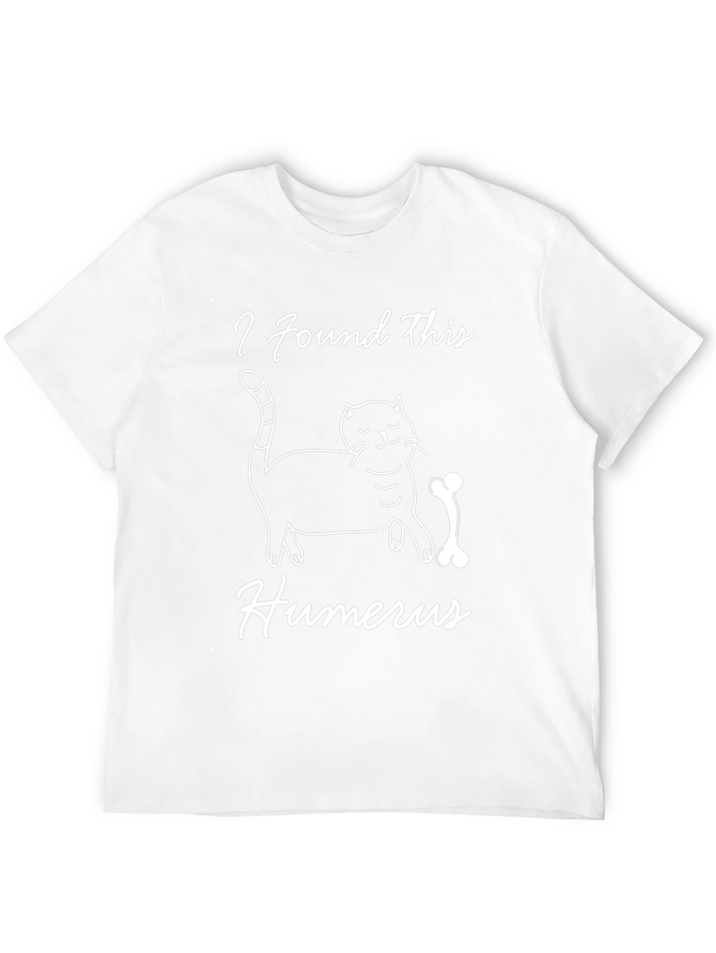 Funny Cat & Bone Humor T-Shirt