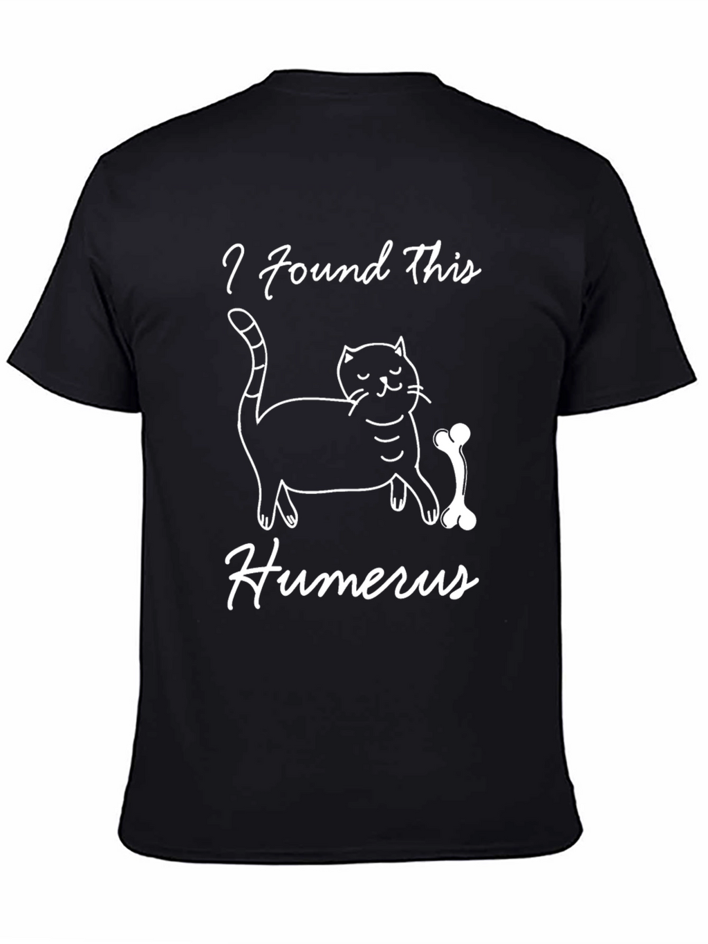 Funny Cat & Bone Humor T-Shirt