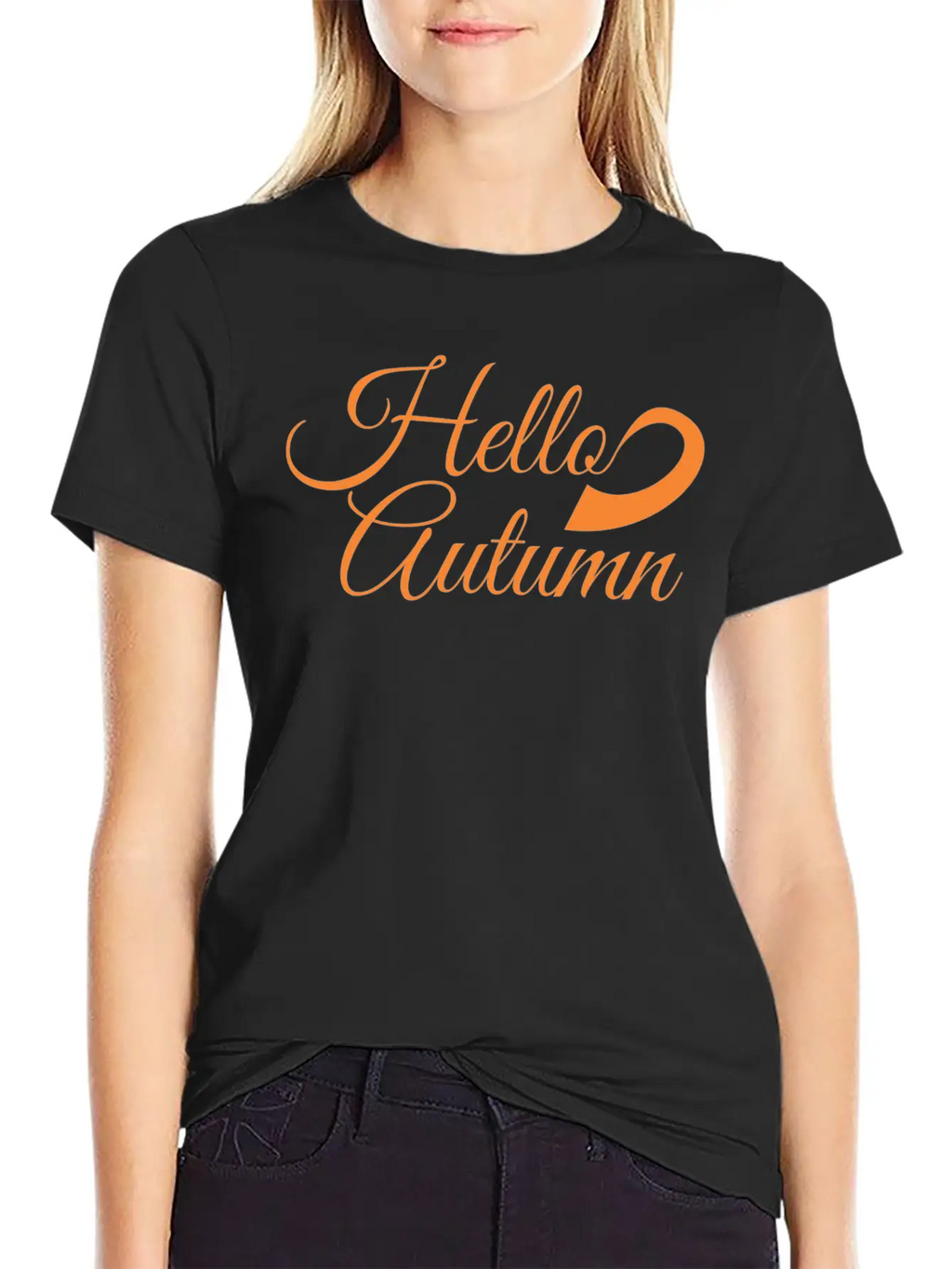 Hello Autumn Essential Cotton Tee For Daily Outfits – Unisex Style