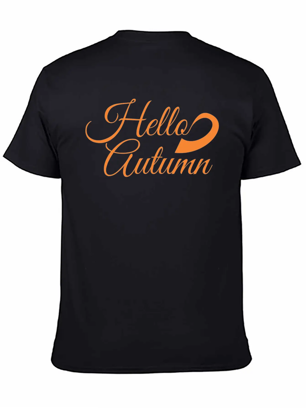 Hello Autumn Essential Cotton Tee For Daily Outfits – Unisex Style