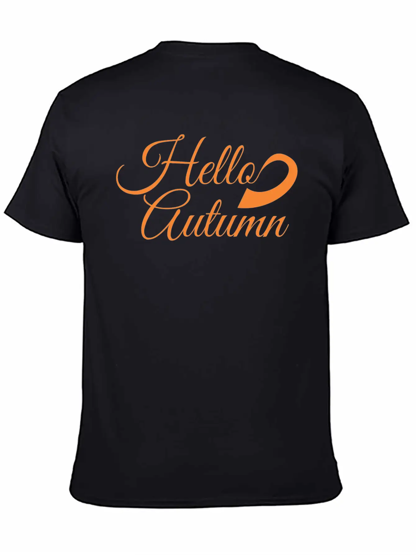 Hello Autumn Essential Cotton Tee For Daily Outfits – Unisex Style
