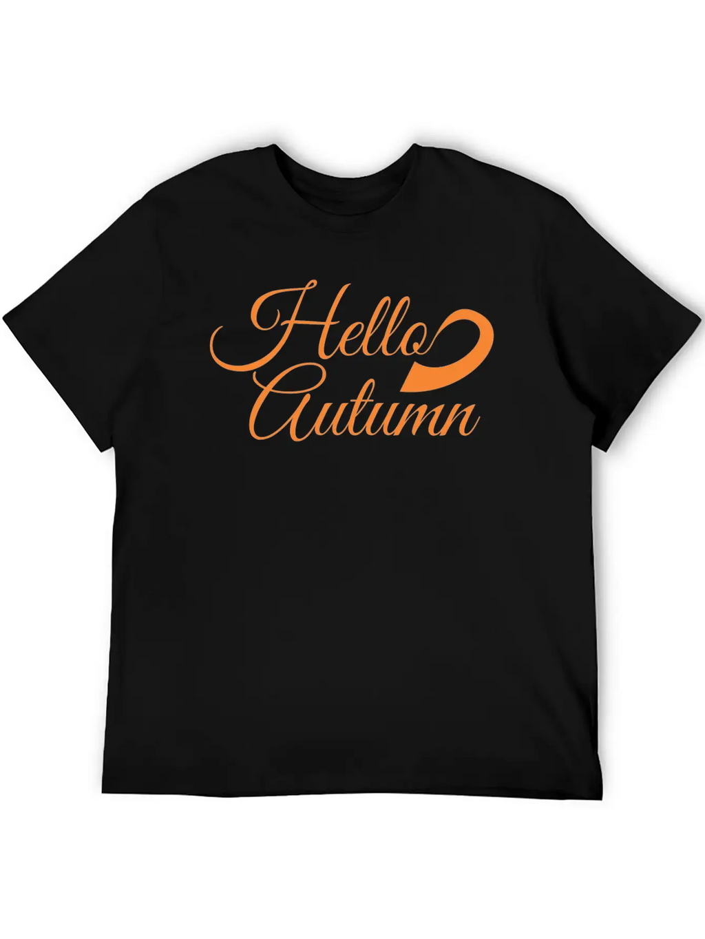 Hello Autumn Essential Cotton Tee For Daily Outfits – Unisex Style