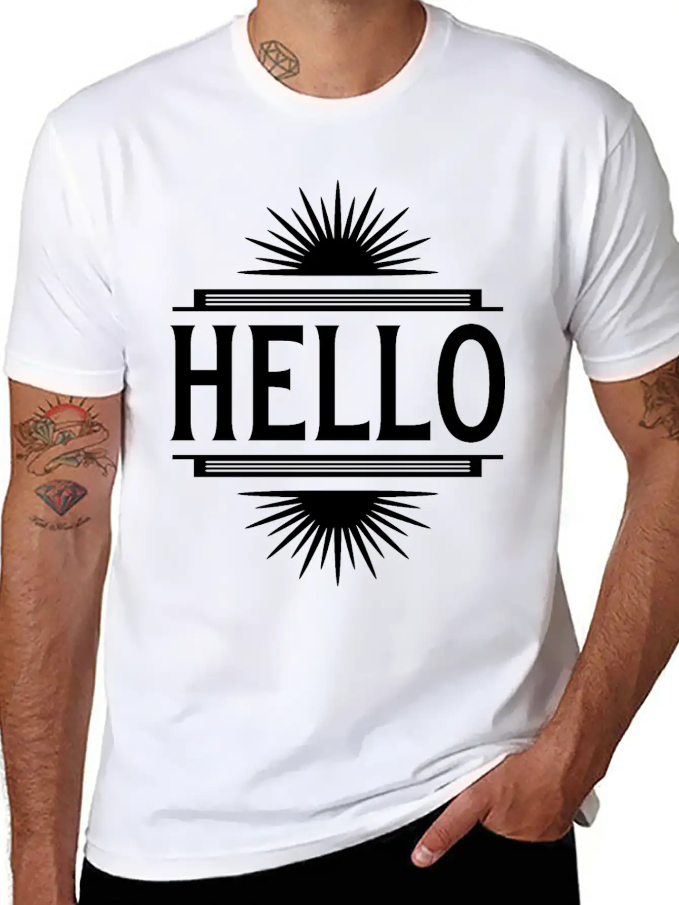 Hello Summer Pineapple Casual Graphic T-Shirt – Simple And Comfortable Daily Wear
