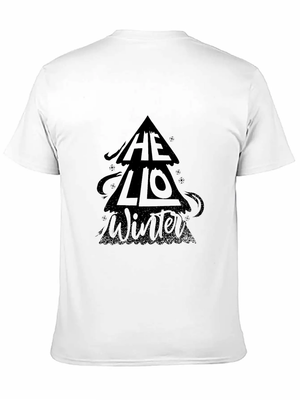 Hello Winter Unisex Casual T-Shirt – Clean Design For Daily Comfort