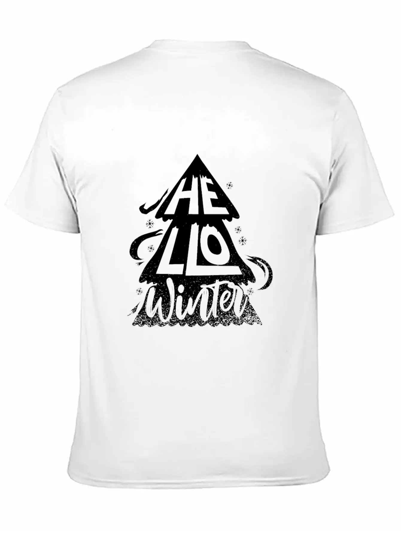 Hello Winter Unisex Casual T-Shirt – Clean Design For Daily Comfort