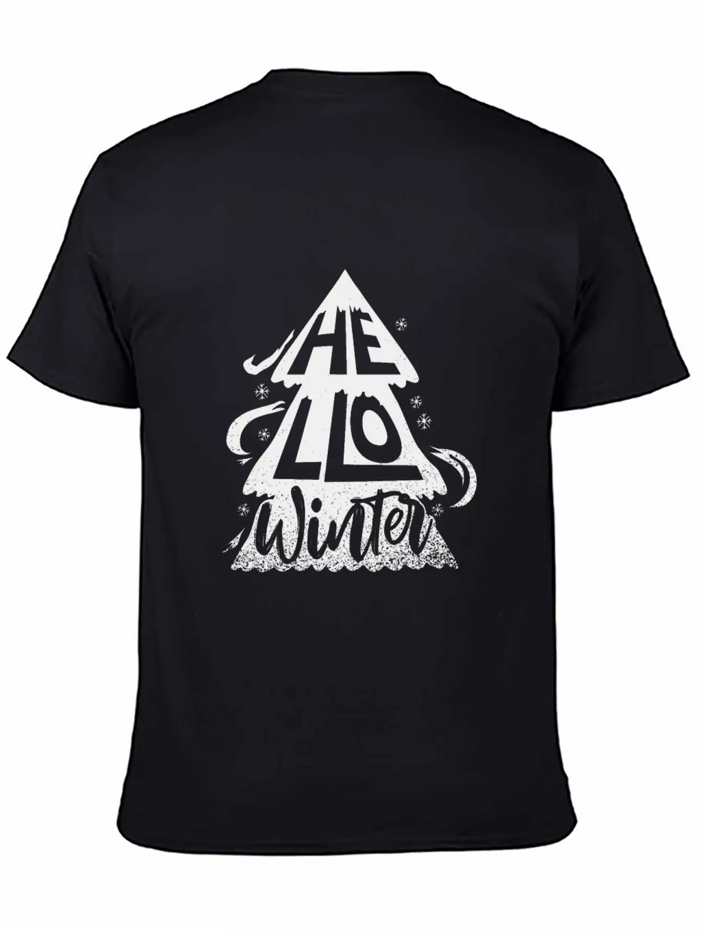 Hello Winter Unisex Casual T-Shirt – Clean Design For Daily Comfort