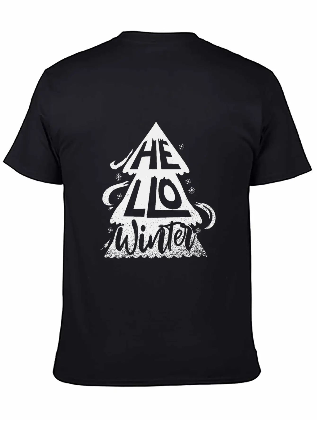 Hello Winter Unisex Casual T-Shirt – Clean Design For Daily Comfort