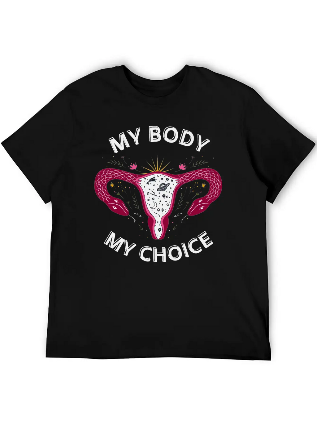 Her Body Her Choice Breathable Soft Cotton T-Shirt – Timeless Casual Look