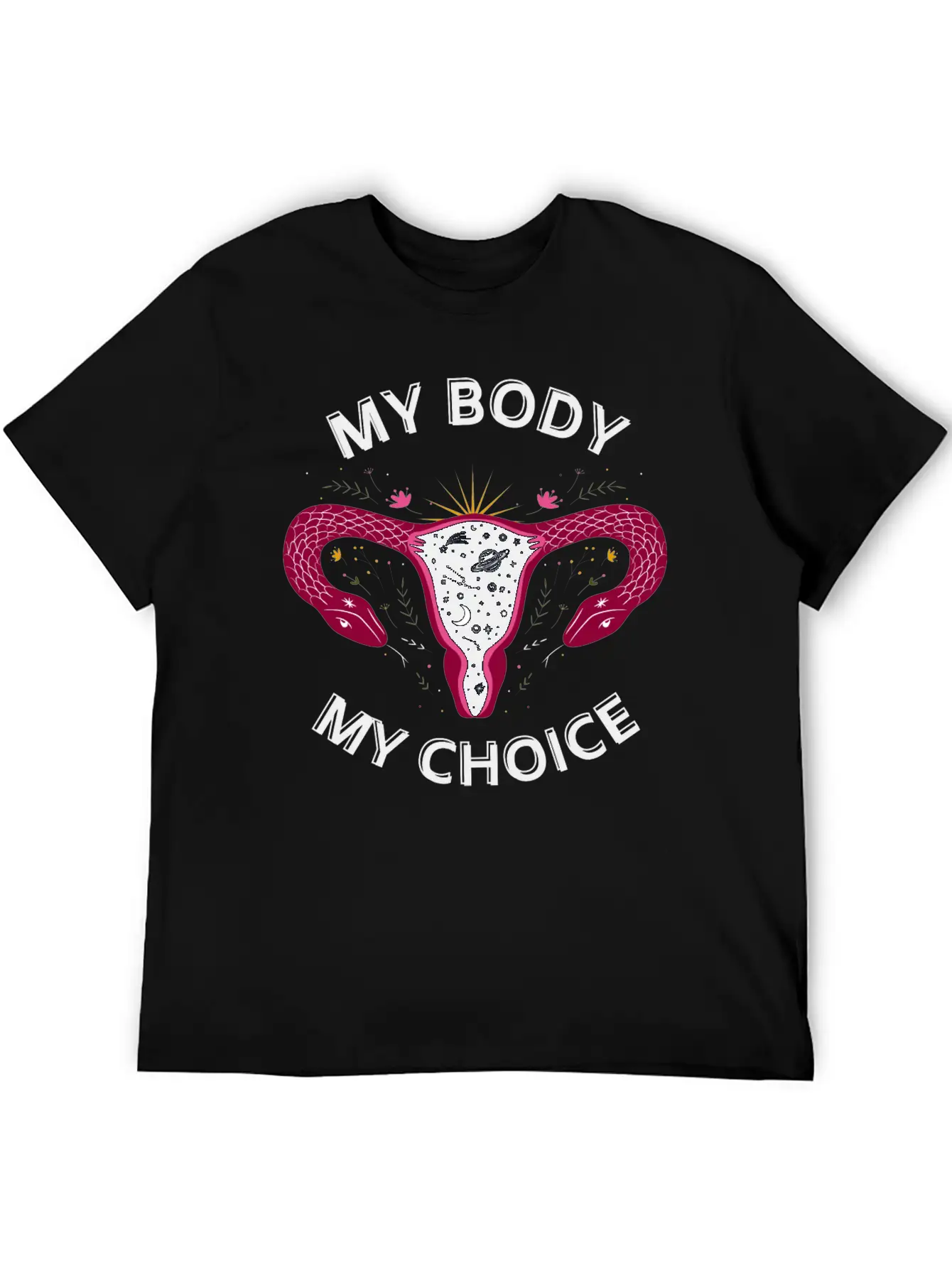 Her Body Her Choice Breathable Soft Cotton T-Shirt – Timeless Casual Look