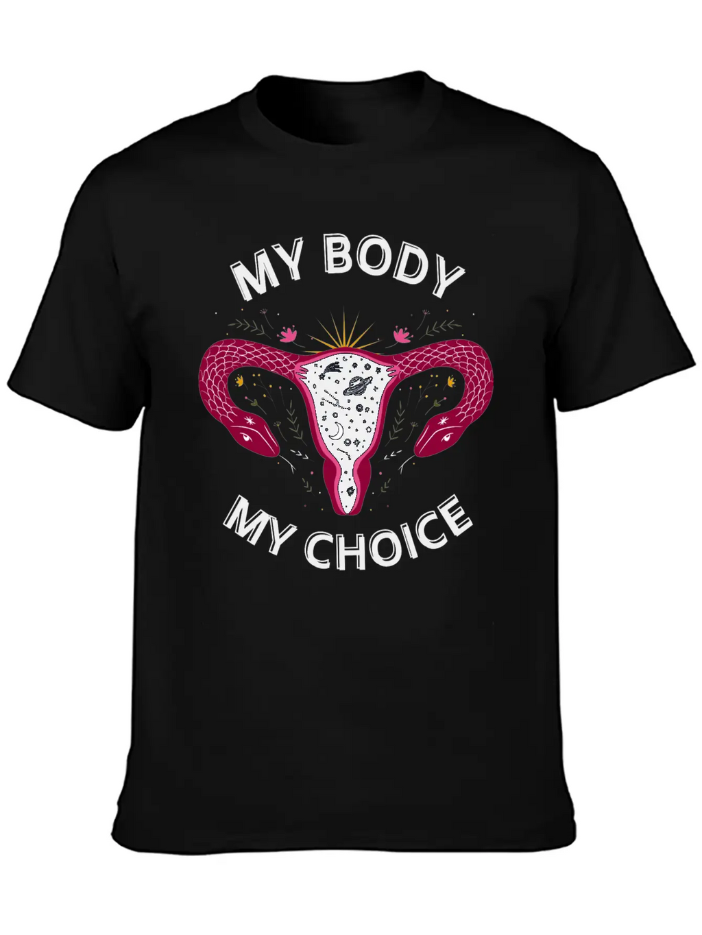 Her Body Her Choice Breathable Soft Cotton T-Shirt – Timeless Casual Look