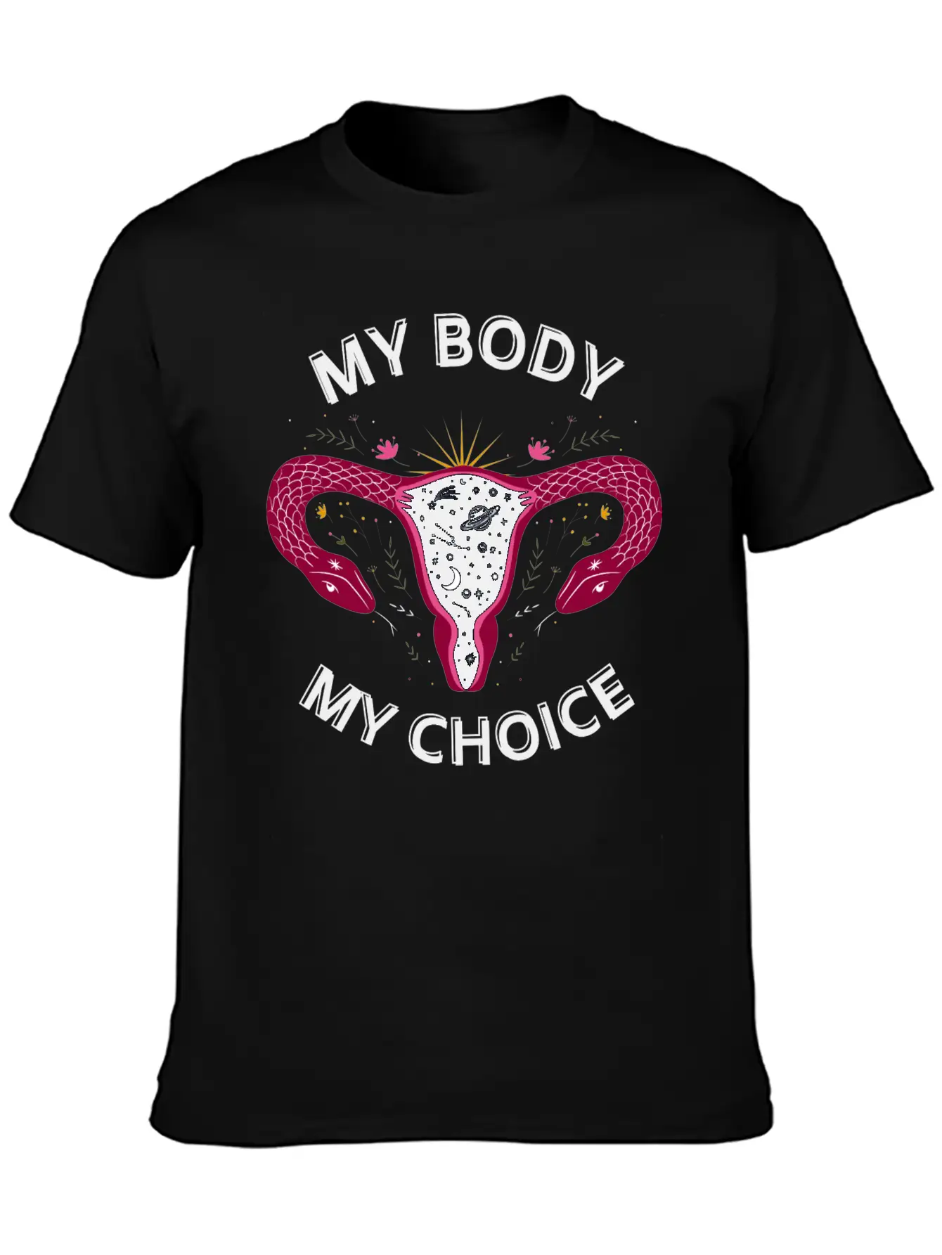 Her Body Her Choice Breathable Soft Cotton T-Shirt – Timeless Casual Look