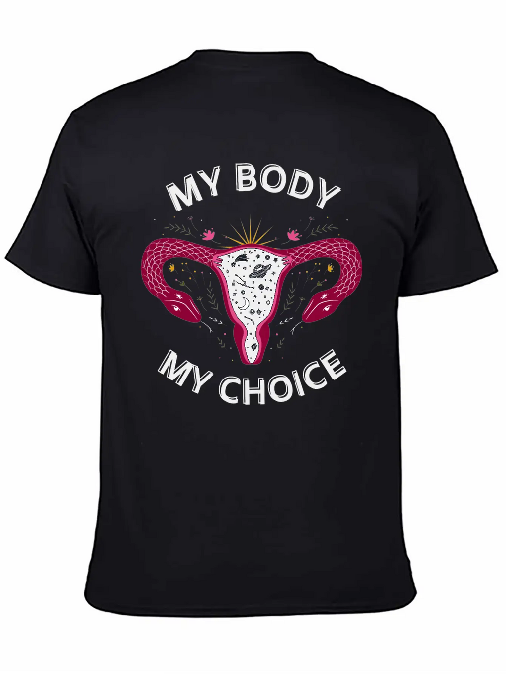 Her Body Her Choice Breathable Soft Cotton T-Shirt – Timeless Casual Look