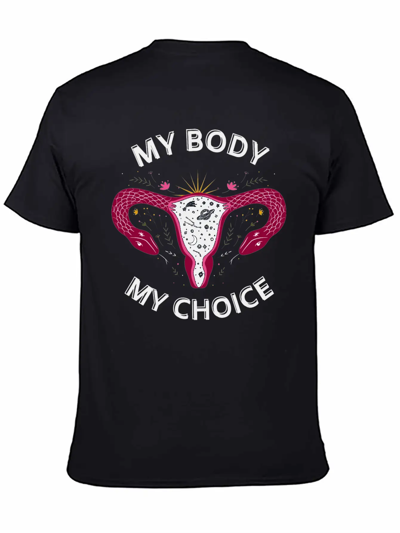 Her Body Her Choice Breathable Soft Cotton T-Shirt – Timeless Casual Look