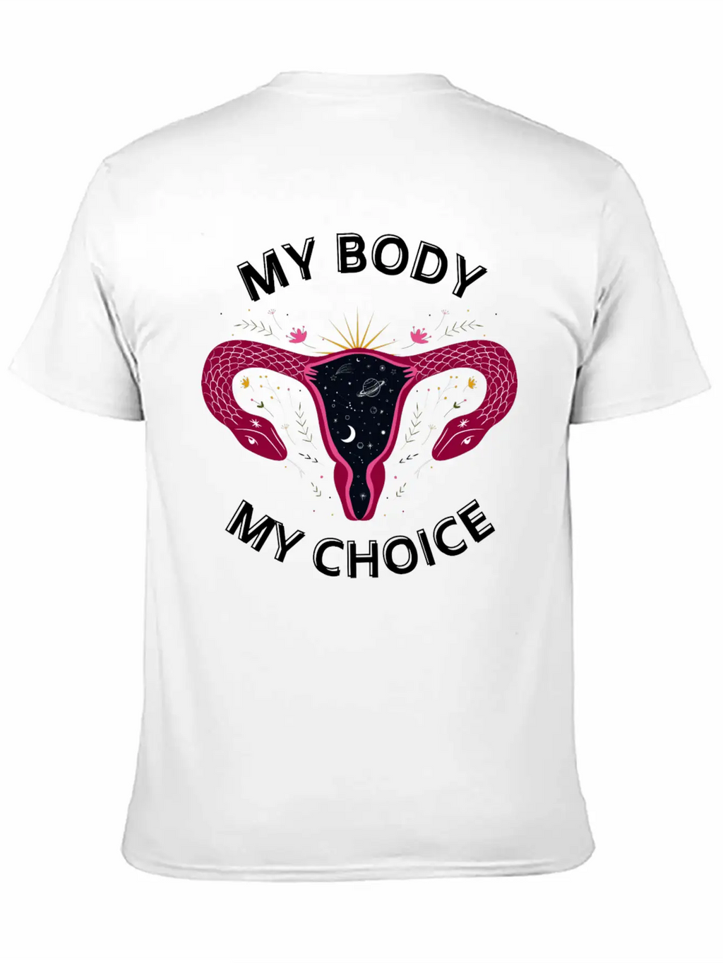 Her Body Her Choice Breathable Soft Cotton T-Shirt – Timeless Casual Look