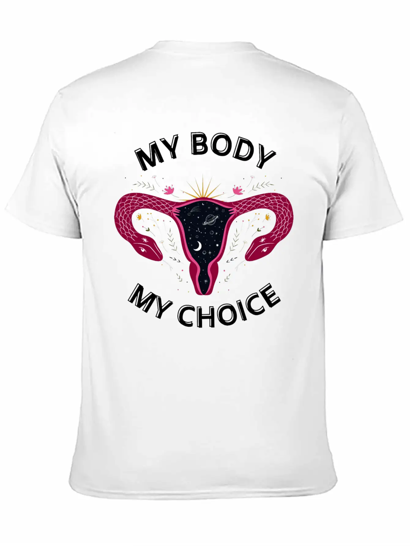 Her Body Her Choice Breathable Soft Cotton T-Shirt – Timeless Casual Look