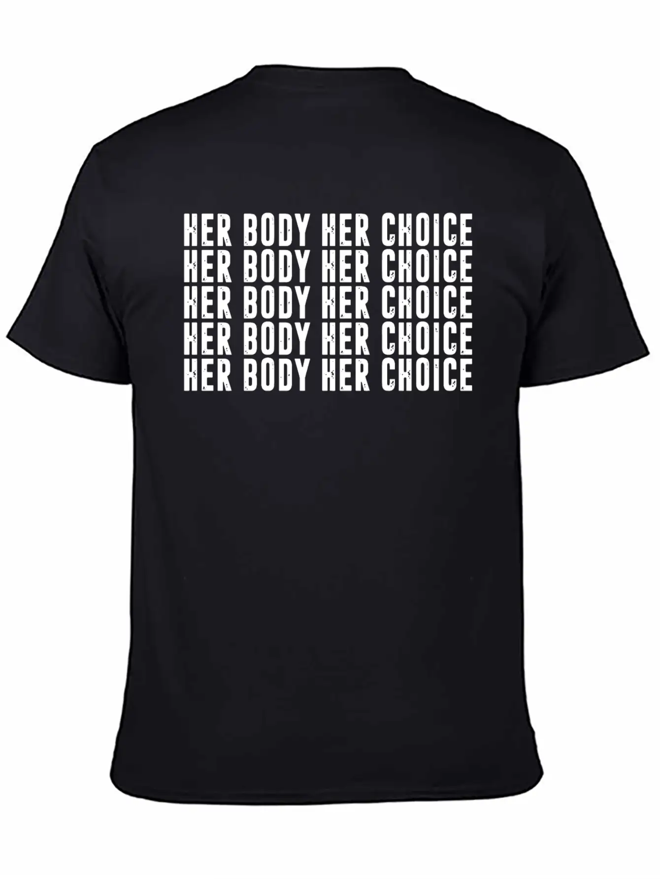 Her Body Her Choice Unisex Casual T-Shirt – Clean Design For Daily Comfort