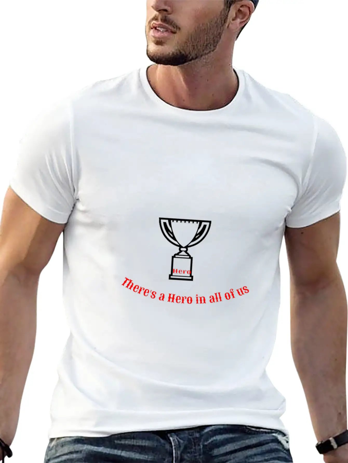 Hero Essential Cotton Tee For Daily Outfits – Unisex Style