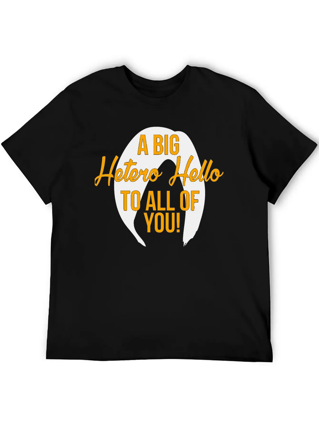 Hetero - A Big Hetero Hello - Orange Is The New Essential Cotton Tee For Daily Outfits – Unisex Style