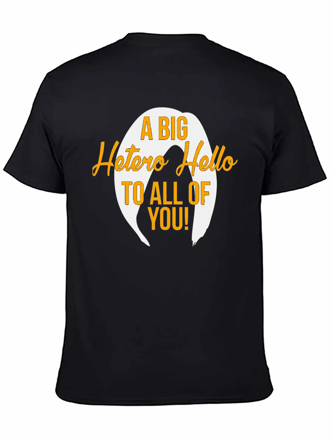 Hetero - A Big Hetero Hello - Orange Is The New Essential Cotton Tee For Daily Outfits – Unisex Style