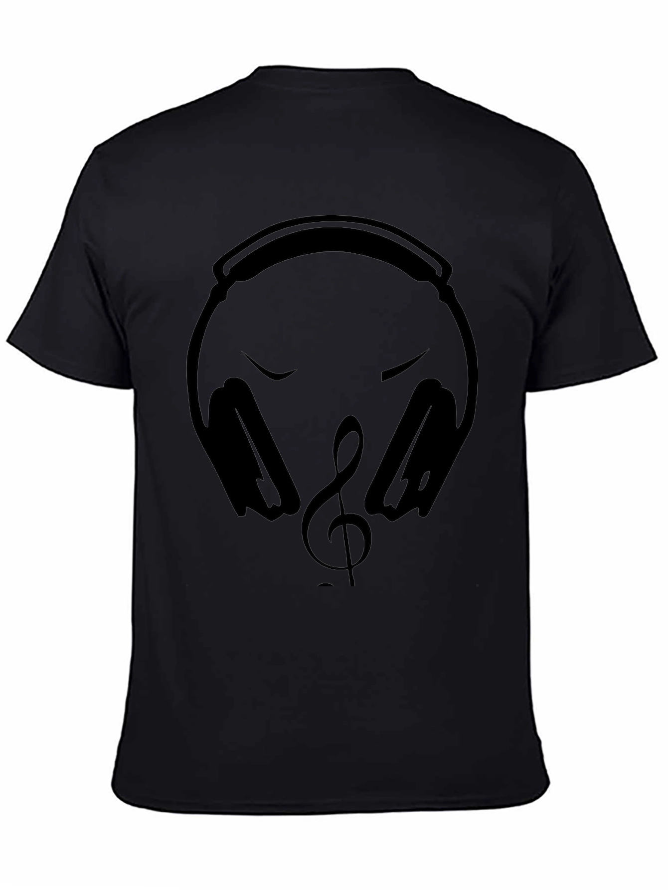 Music Lover Black T-Shirt