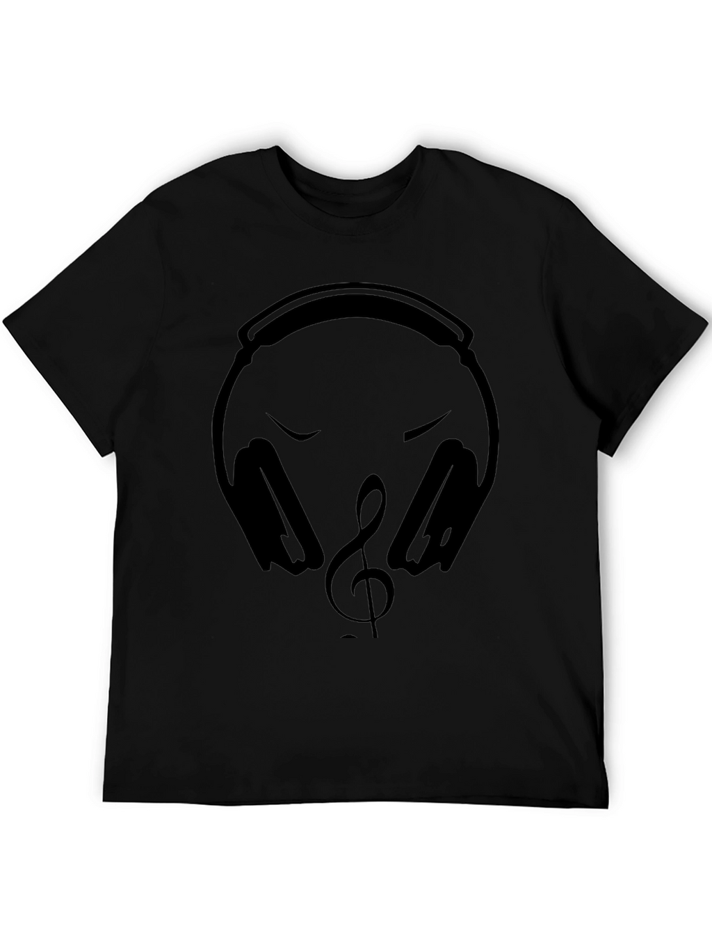 Music Lover Black T-Shirt