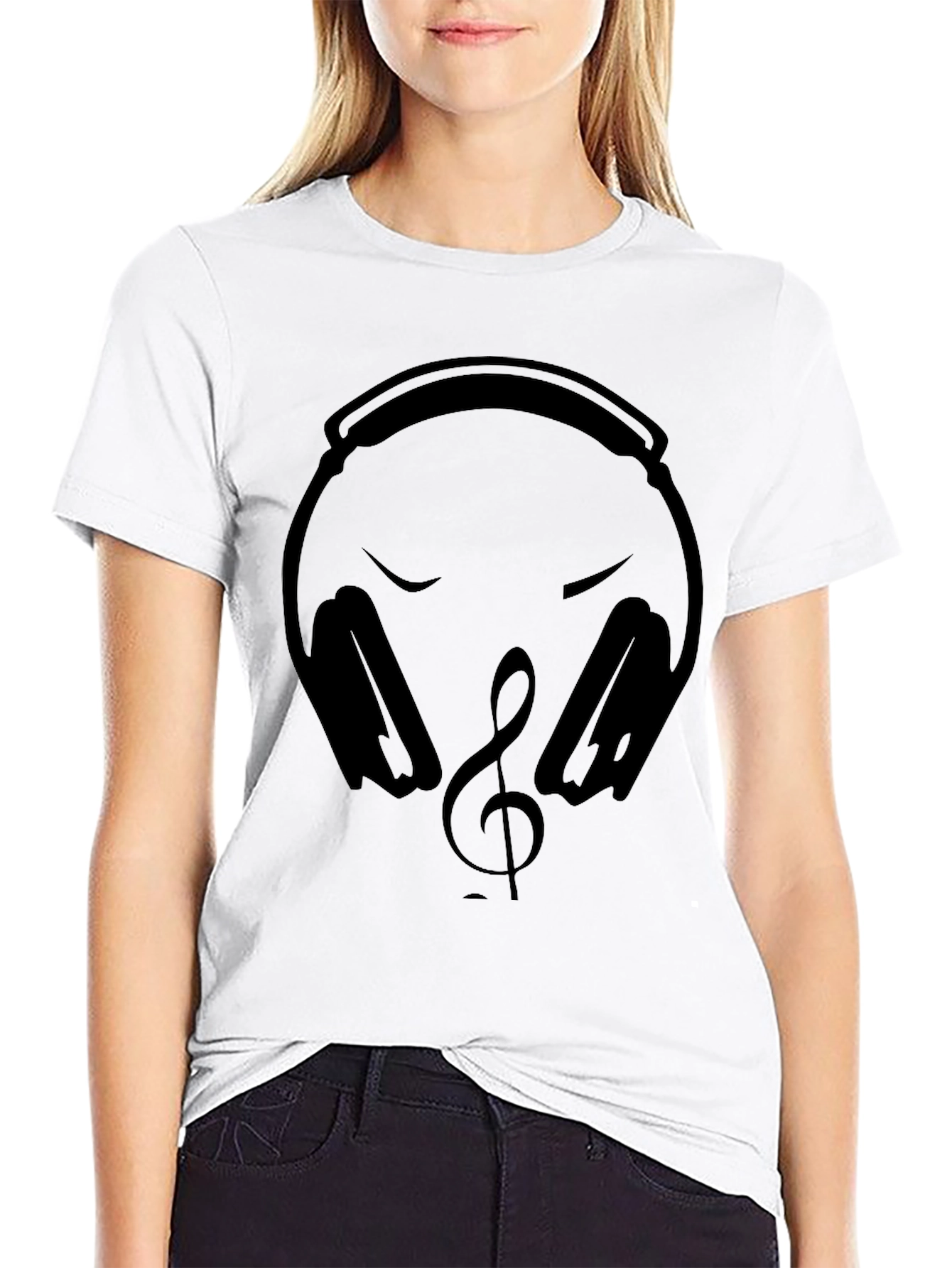 Music Lover Black T-Shirt