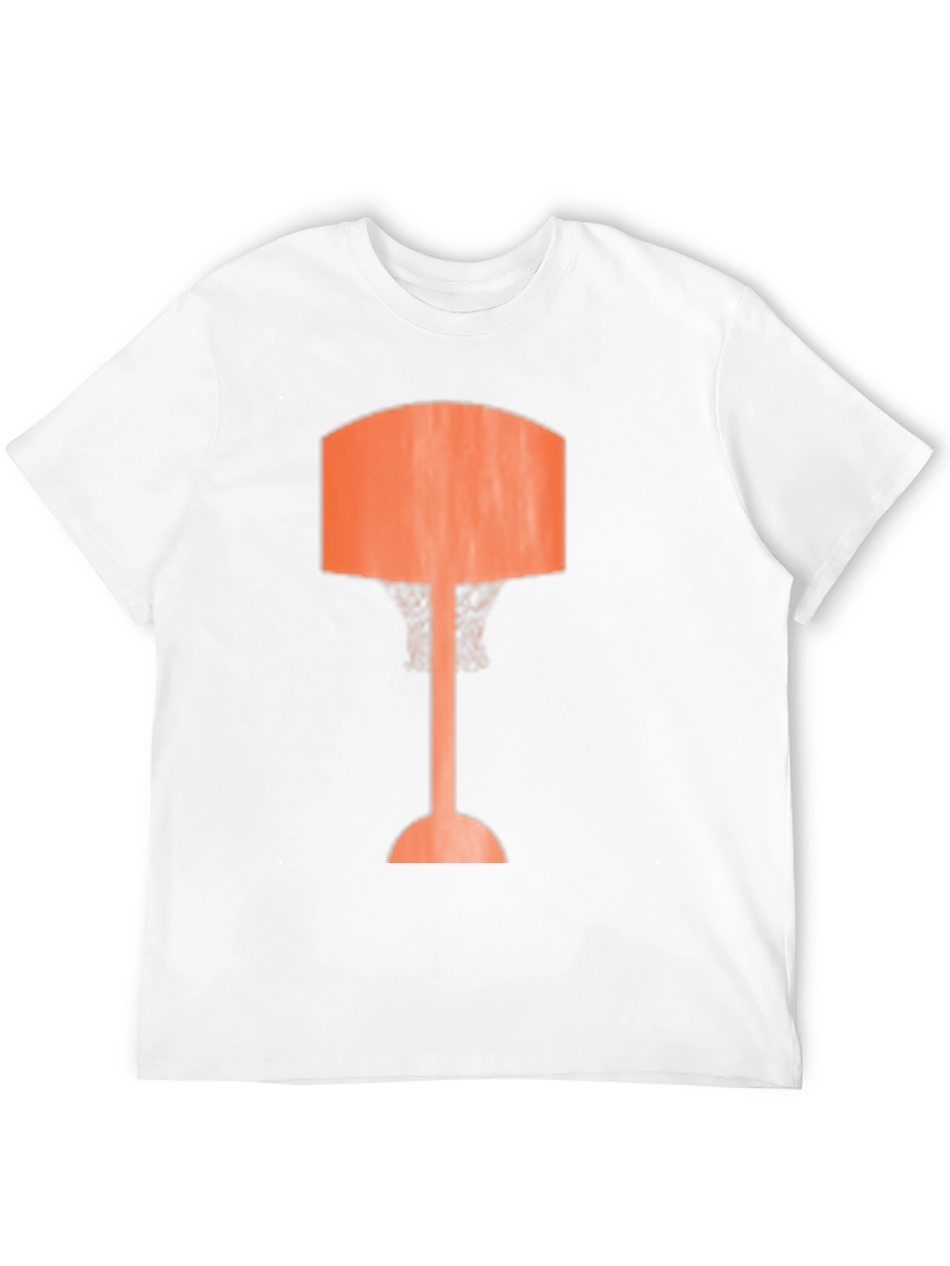 Retro Lamp Graphic Tee - Stylish Black T-Shirt