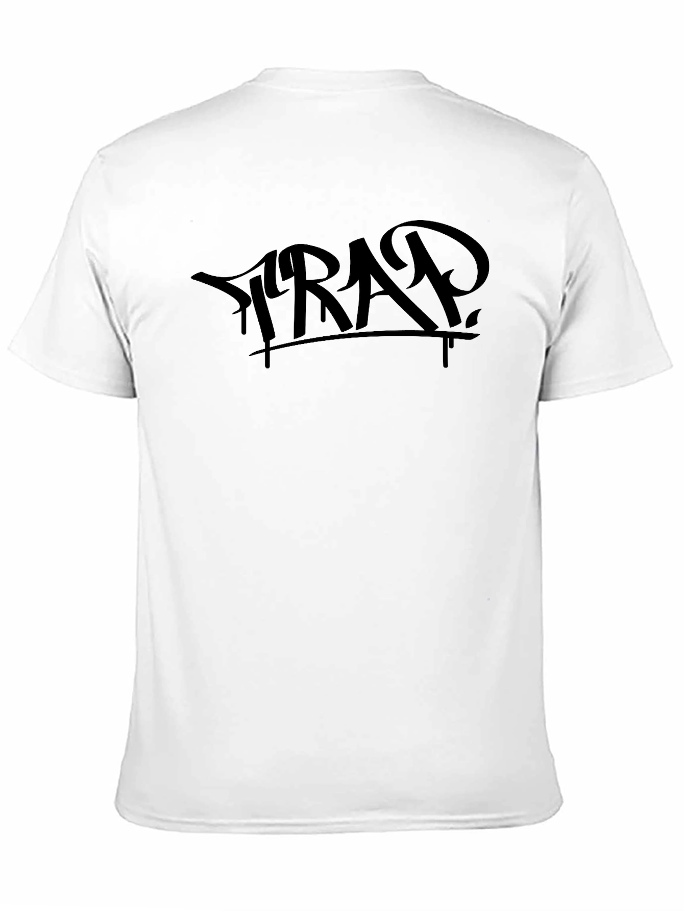 Black Trap Graphic Tee - Trendy Style