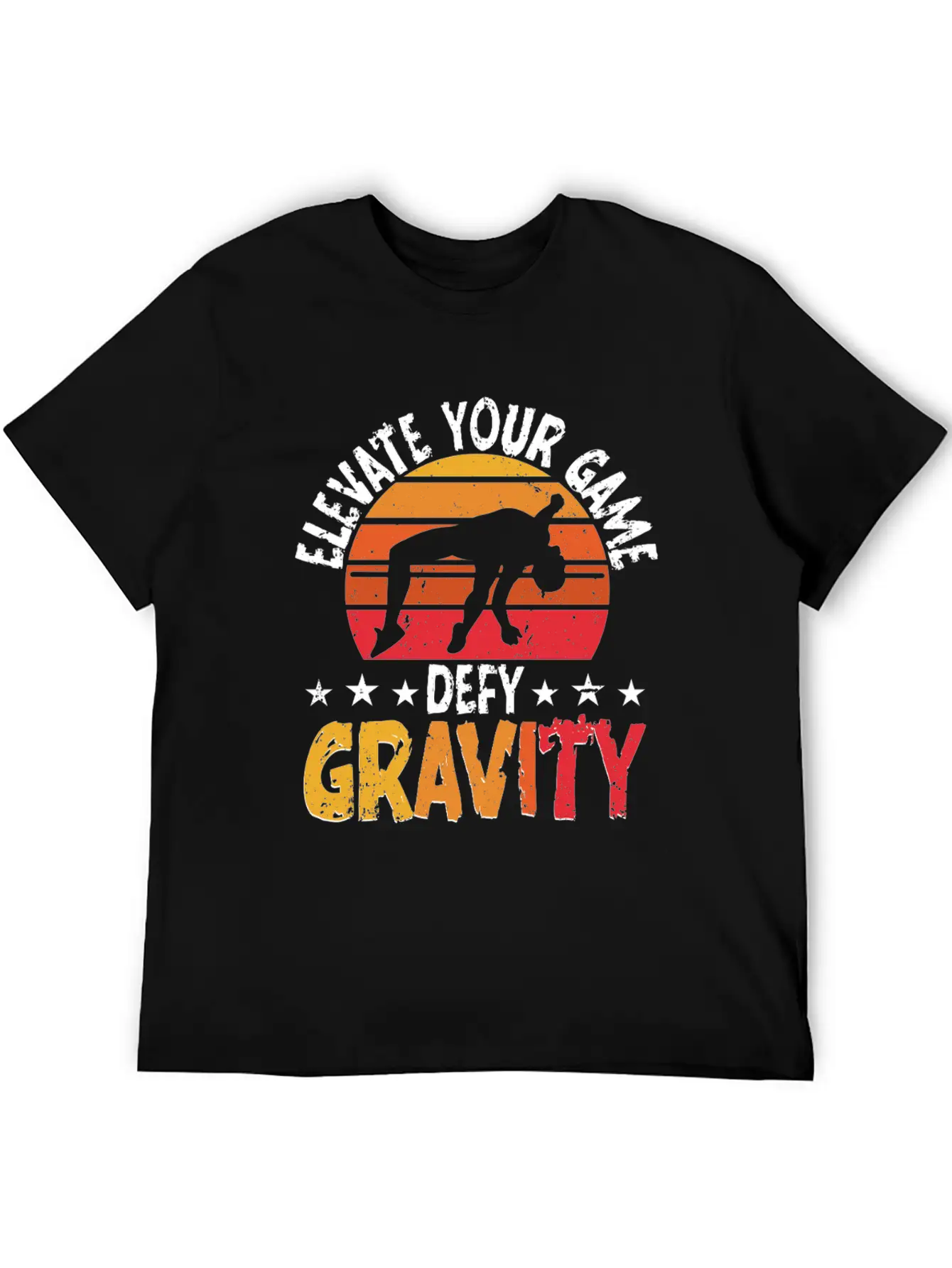 High Jump Elevate Your Game Defy Gravity Unisex Short Sleeve Soft Cotton T-Shirt – Casual Everyday Wear