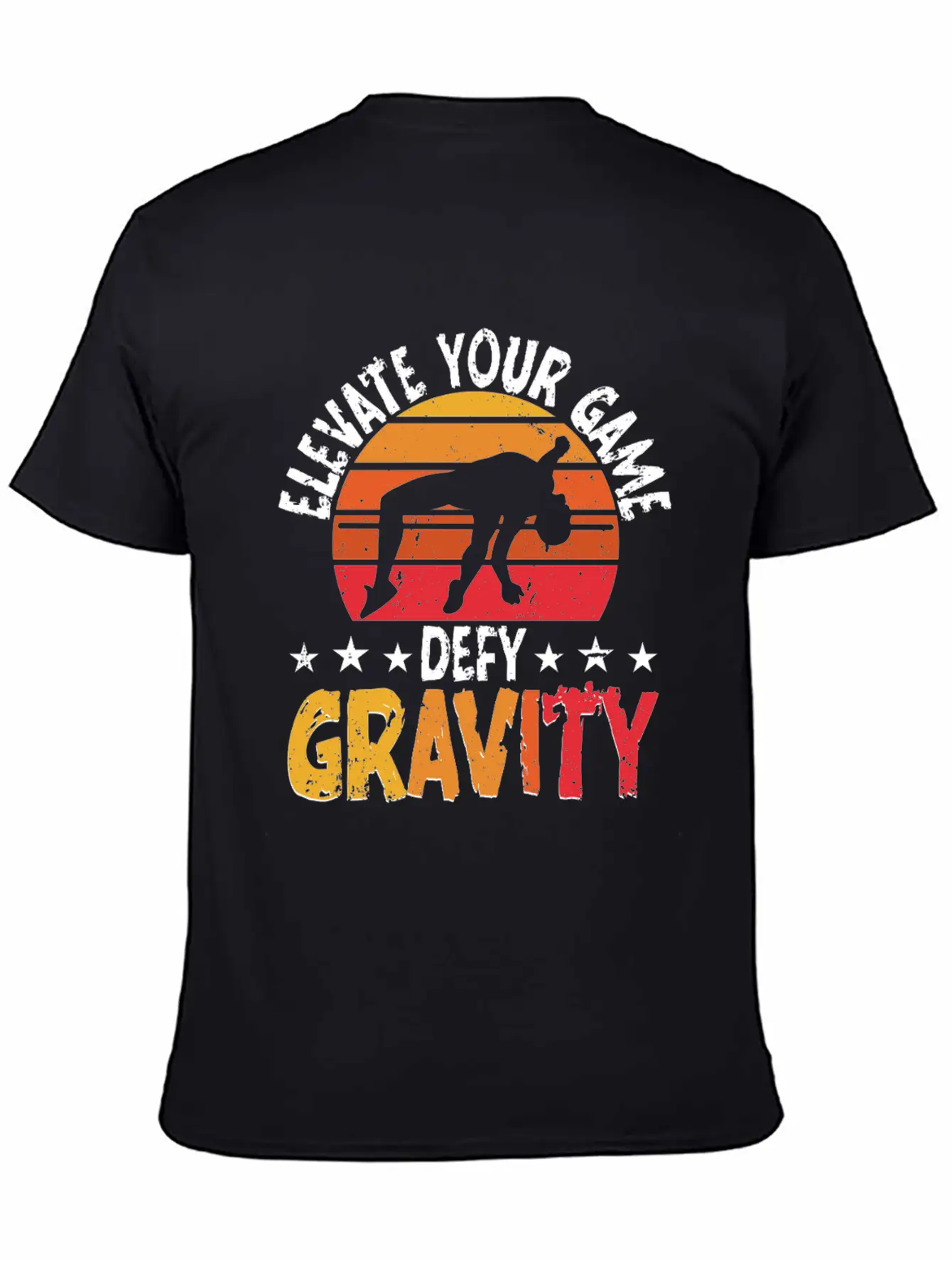 High Jump Elevate Your Game Defy Gravity Unisex Short Sleeve Soft Cotton T-Shirt – Casual Everyday Wear