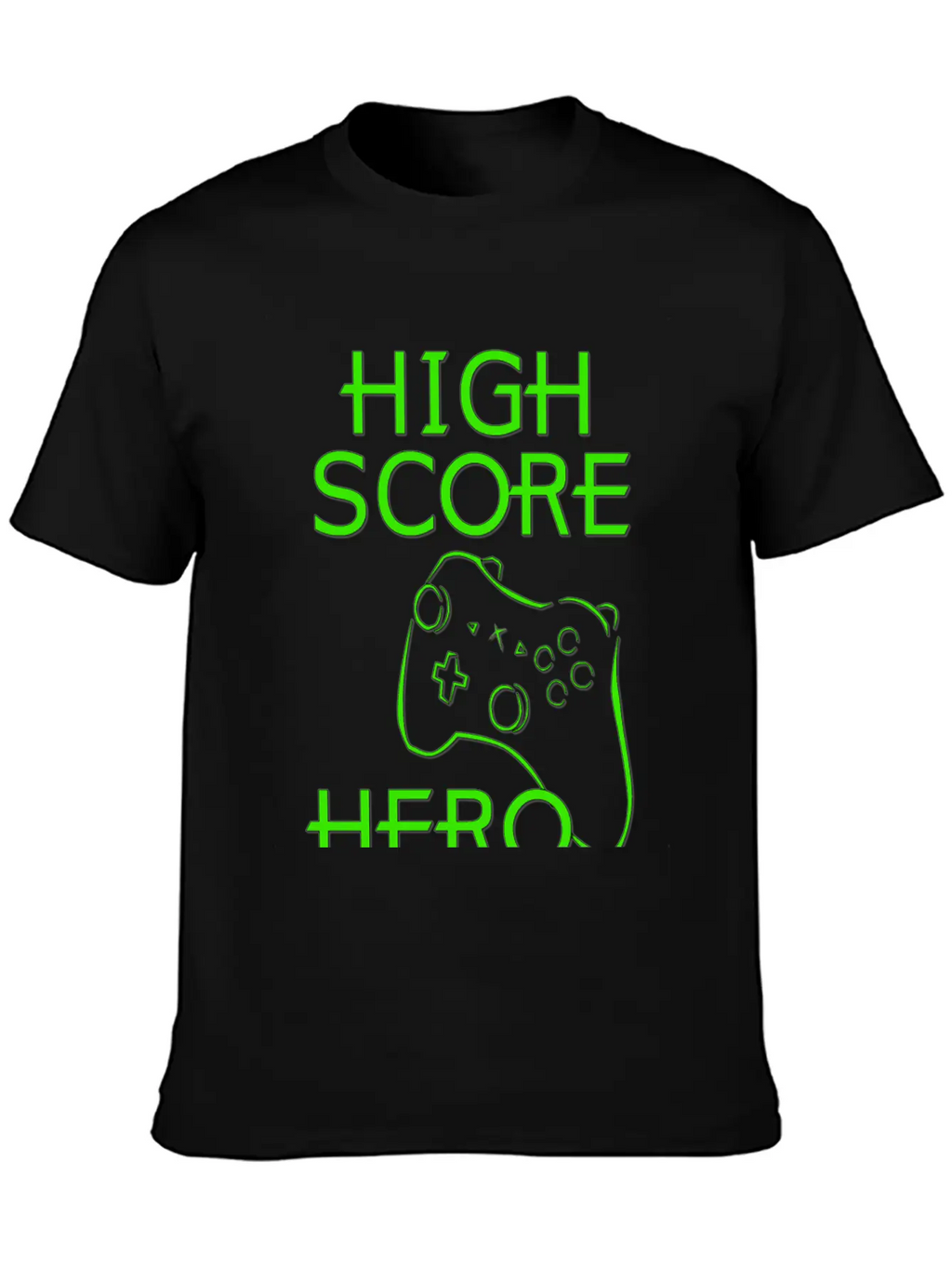 High Score Hero XBox Stylish Everyday T-Shirt – Unisex Basic Cotton Tee