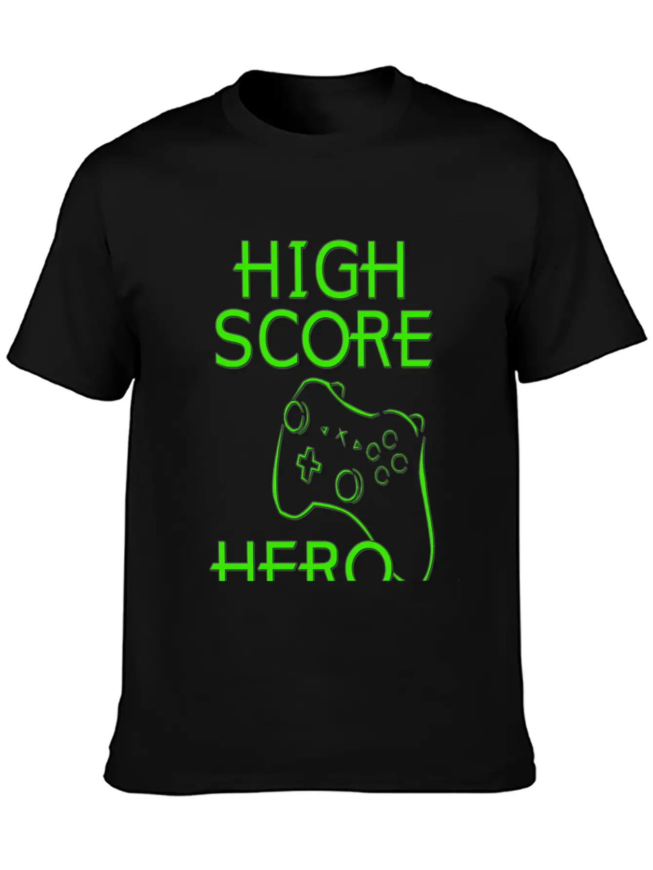High Score Hero XBox Stylish Everyday T-Shirt – Unisex Basic Cotton Tee