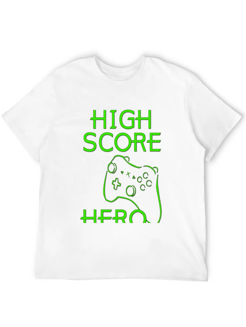 High Score Hero XBox Stylish Everyday T-Shirt – Unisex Basic Cotton Tee