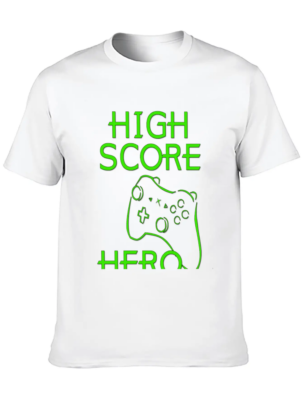 High Score Hero XBox Stylish Everyday T-Shirt – Unisex Basic Cotton Tee