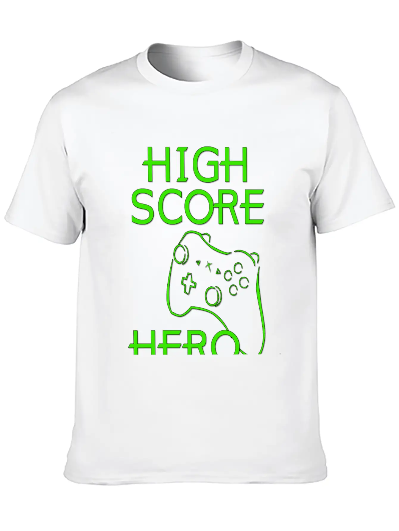 High Score Hero XBox Stylish Everyday T-Shirt – Unisex Basic Cotton Tee