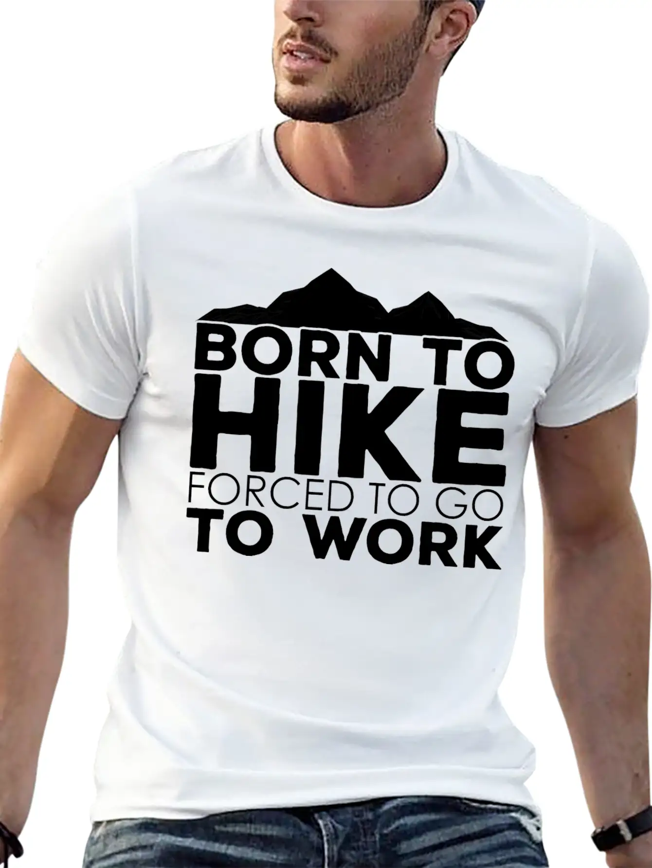 Hiking Breathable Graphic T-Shirt – Perfect For Casual Days