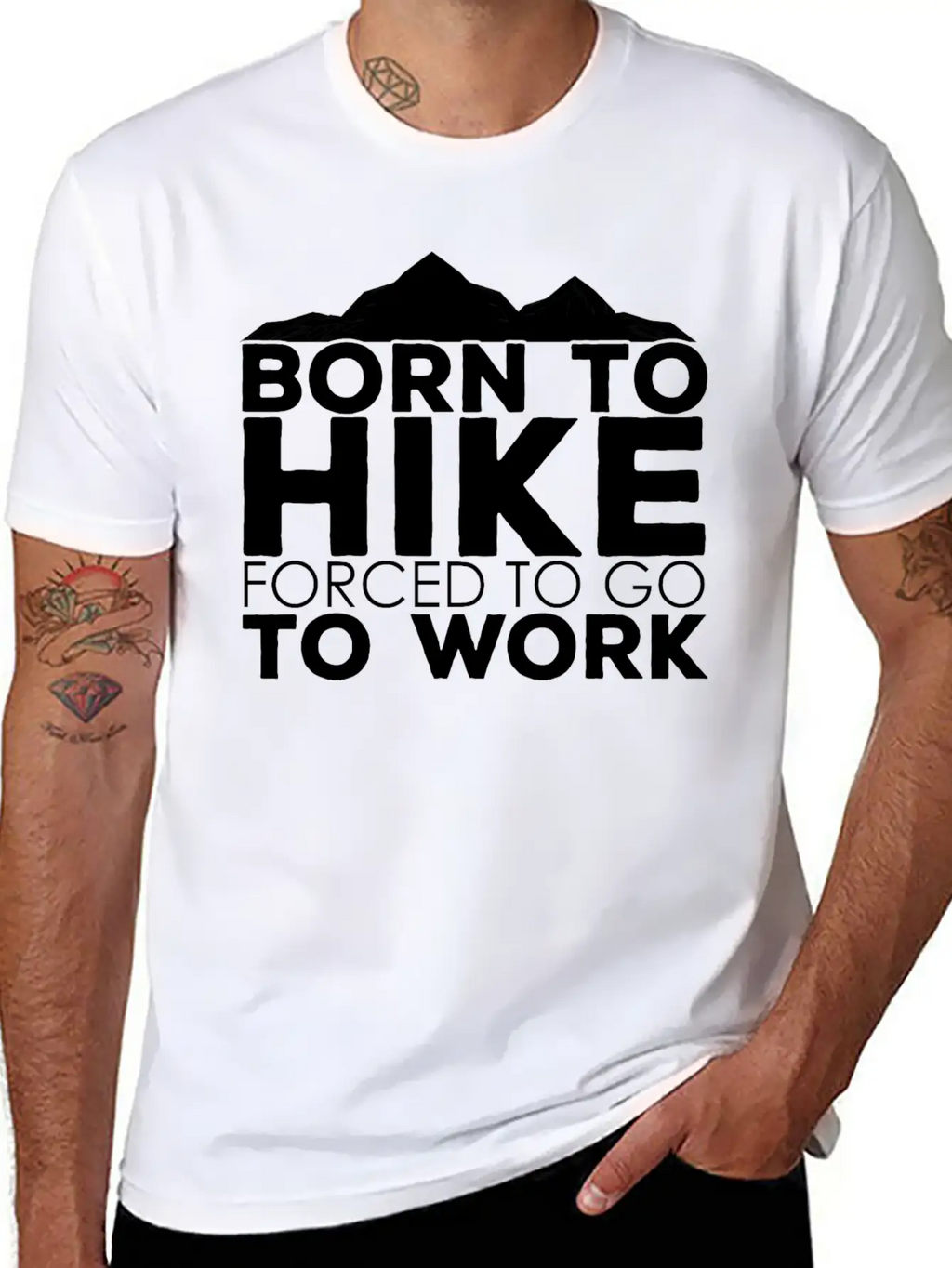 Hiking Breathable Graphic T-Shirt – Perfect For Casual Days