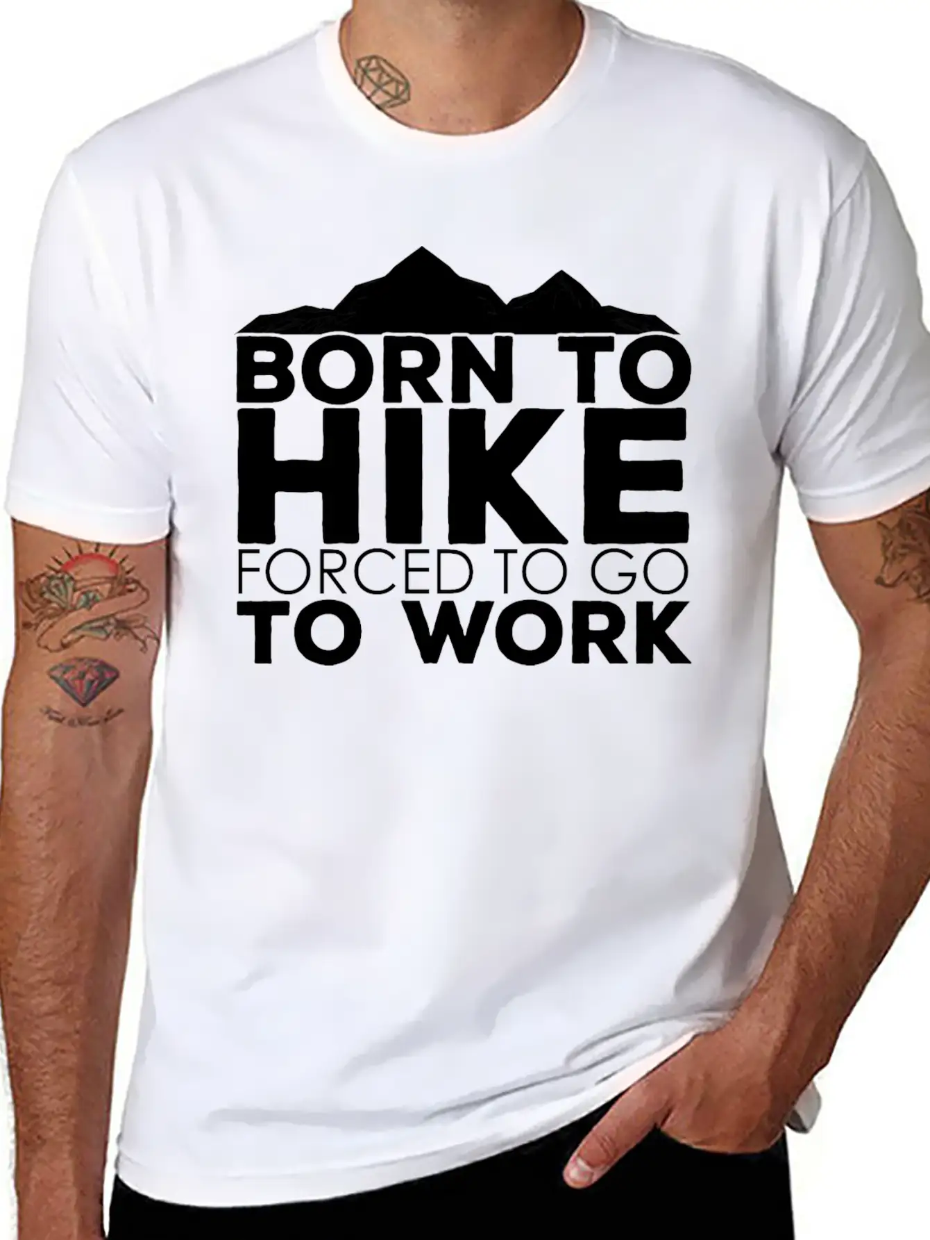 Hiking Breathable Graphic T-Shirt – Perfect For Casual Days