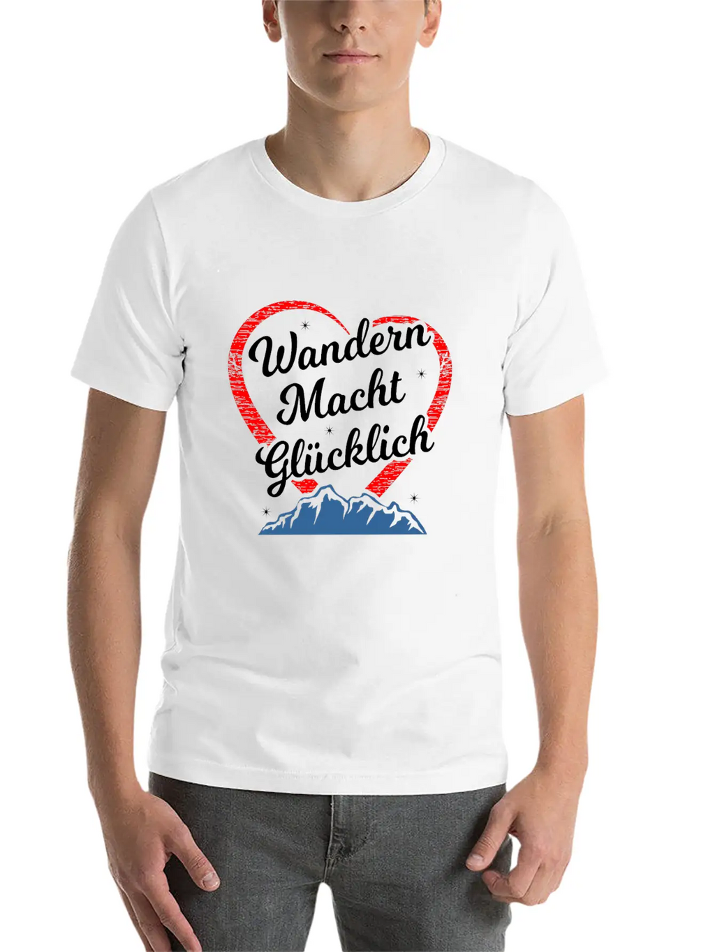 Hiking Classic Fit Graphic Tee For Daily Comfort – Unisex Cotton Shirt
