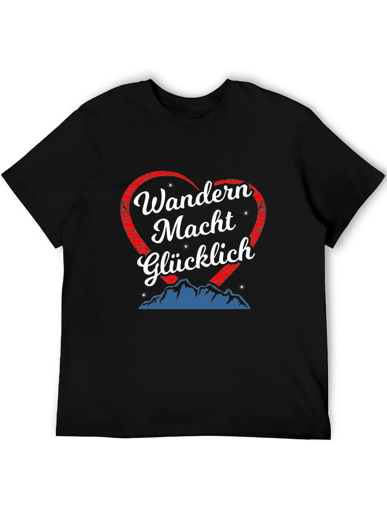 Hiking Classic Fit Graphic Tee For Daily Comfort – Unisex Cotton Shirt