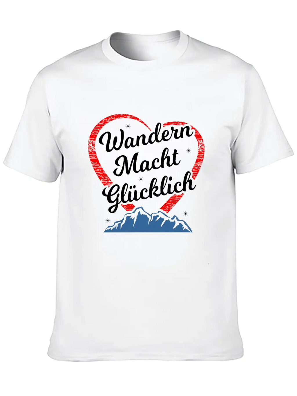 Hiking Classic Fit Graphic Tee For Daily Comfort – Unisex Cotton Shirt