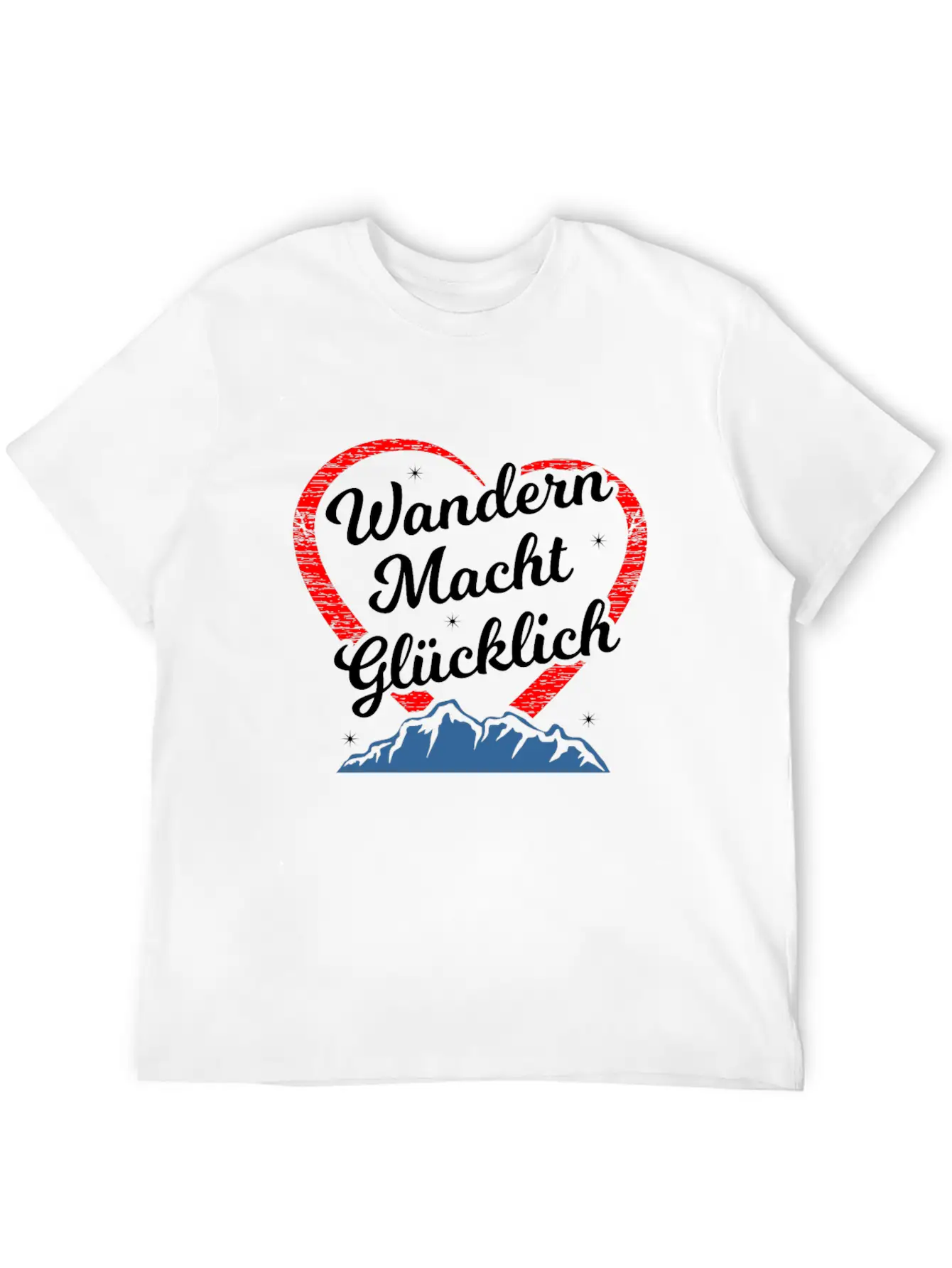 Hiking Classic Fit Graphic Tee For Daily Comfort – Unisex Cotton Shirt