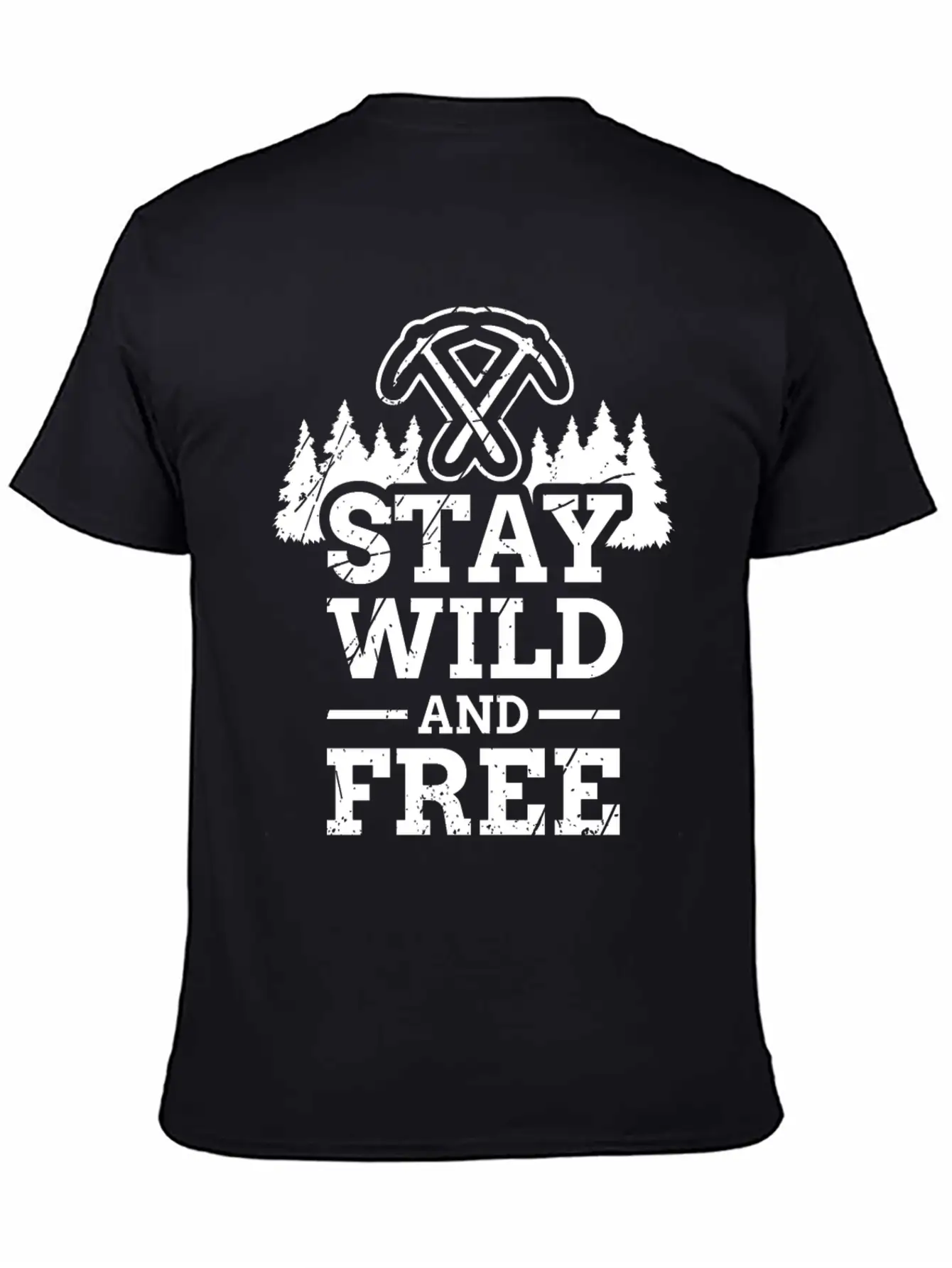 Hiking Mountain Hiking Mountain Mountaineer Unisex Short Sleeve Soft Cotton T-Shirt – Casual Everyday Wear