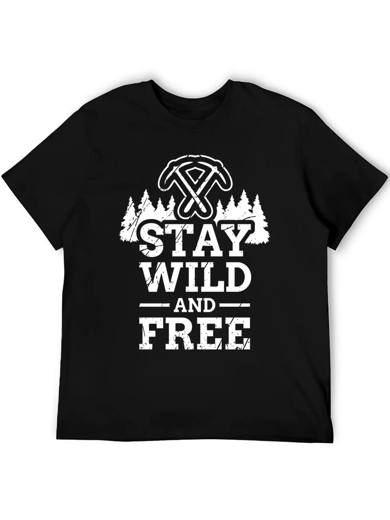 Hiking Mountain Hiking Mountain Mountaineer Unisex Short Sleeve Soft Cotton T-Shirt – Casual Everyday Wear
