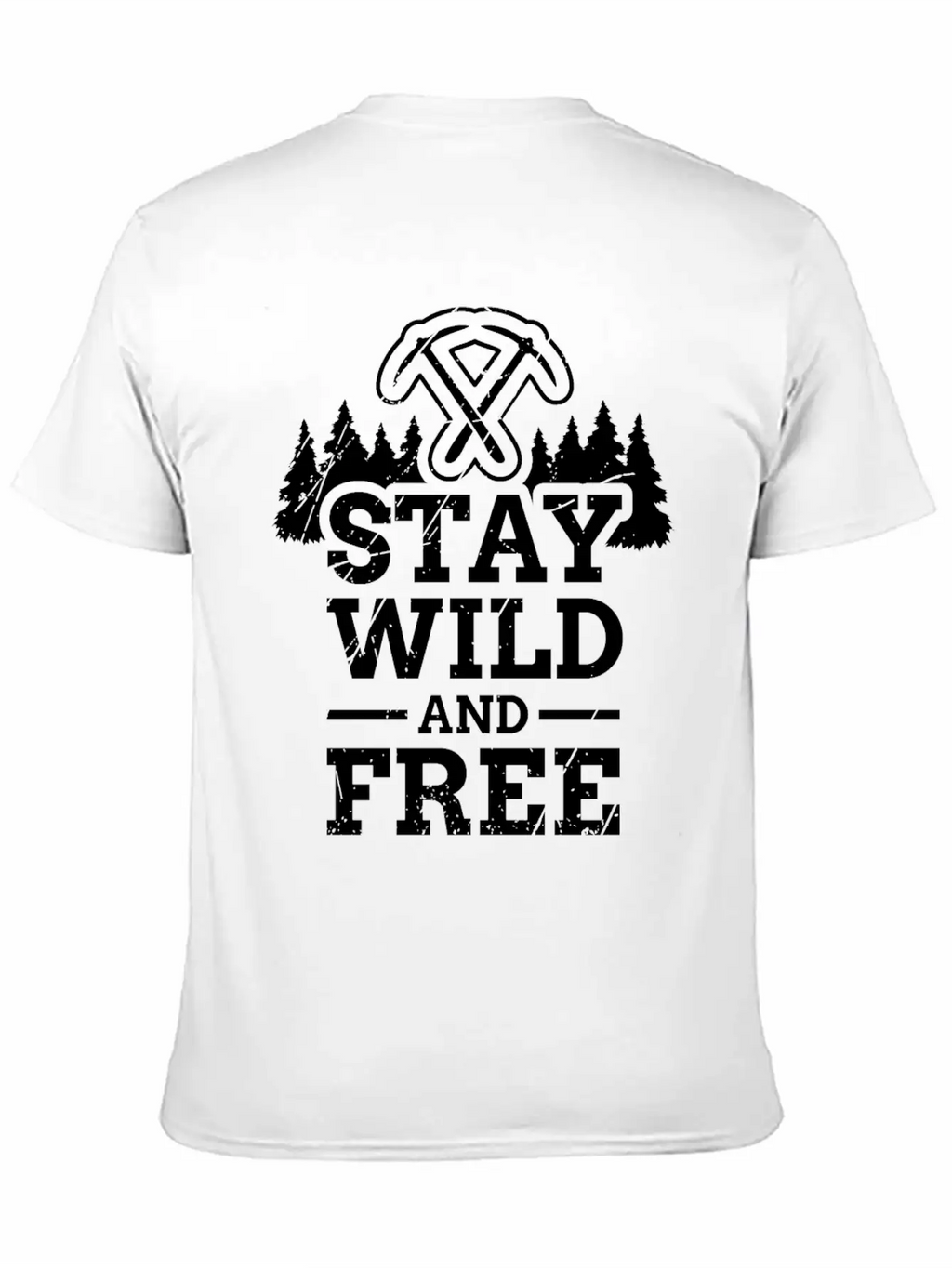 Hiking Mountain Hiking Mountain Mountaineer Unisex Short Sleeve Soft Cotton T-Shirt – Casual Everyday Wear