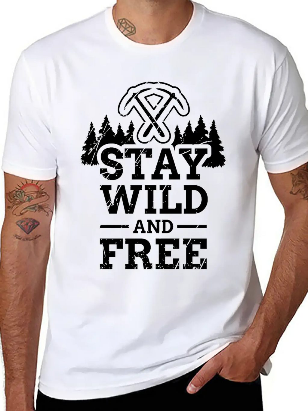 Hiking Mountain Hiking Mountain Mountaineer Unisex Short Sleeve Soft Cotton T-Shirt – Casual Everyday Wear